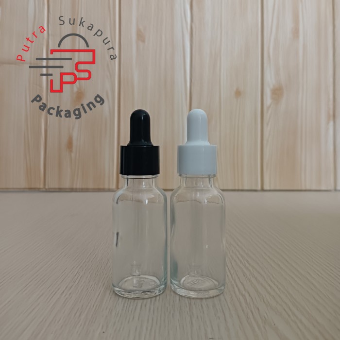 Jual Botol Pipet Ml Kaca Natural Tebal Botol Serum Ml Ring Smooth