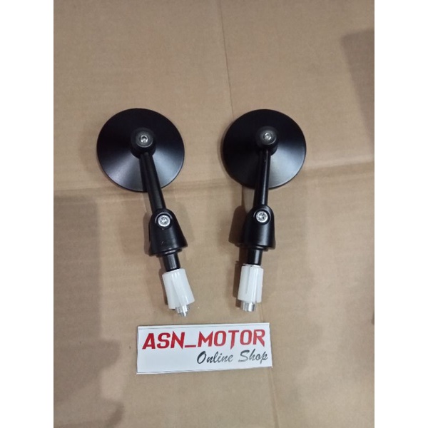 Jual Spion Jalu Bulat Kaca Cembung BAR END Universal Semua Motor Bisa