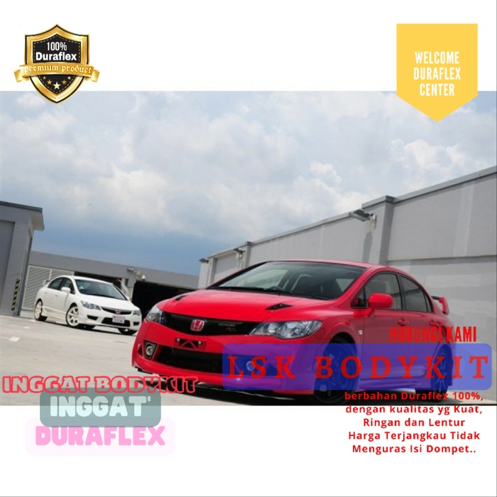 Jual Bodykit Civic Fd Mugen Rr Body Kit Civic Bodikit Civic Body Kit