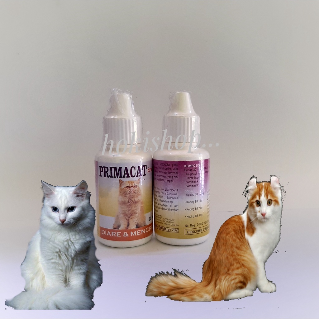 Jual Primacat Ml Obat Diare Kucing Obat Mencret Kucing Vitamin