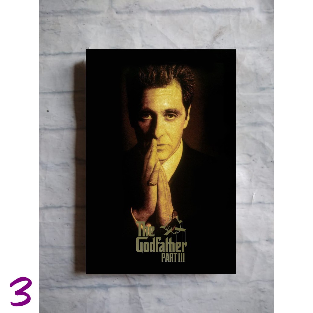 Jual Poster Film The Godfather Part III 3 Al Pacino Movie Dekorasi