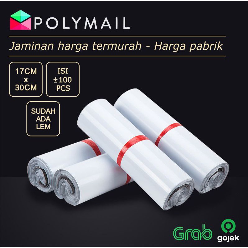 Jual Polymailer Pcs X Cm Putih Premium Glossy Plastik Polymailer