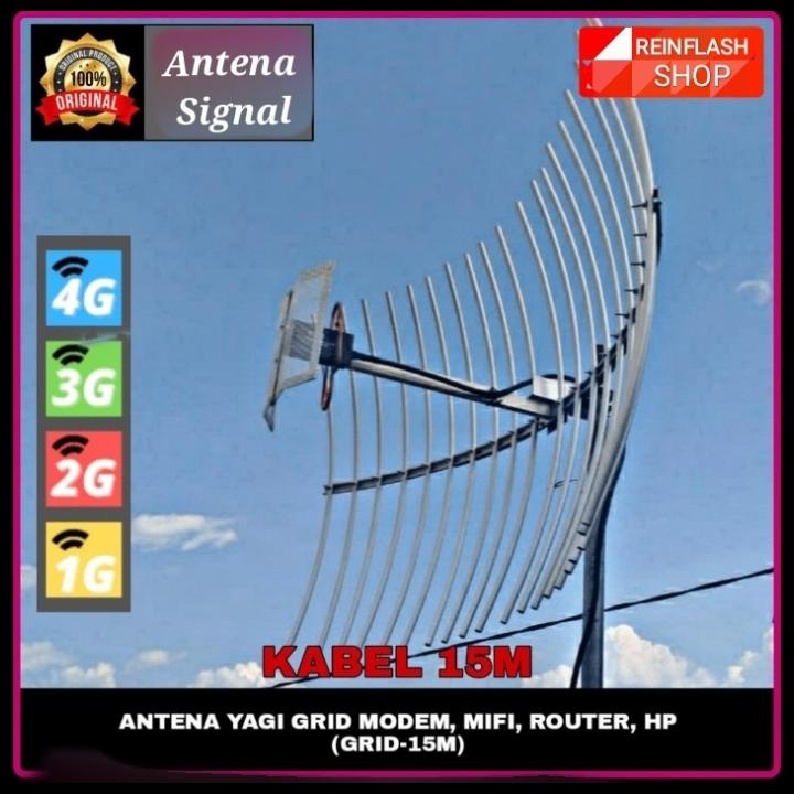 Jual Antena Tembak Pencari Penguat Signal Yagi Grid Modem Mifi Router