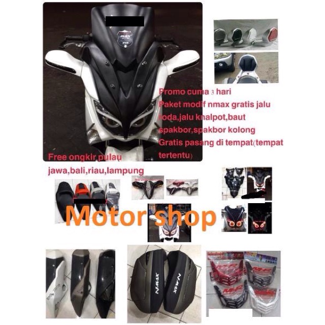 Jual Paket Full Modif Hemat Dan Murah Yamaha Nmax In Promo Hari