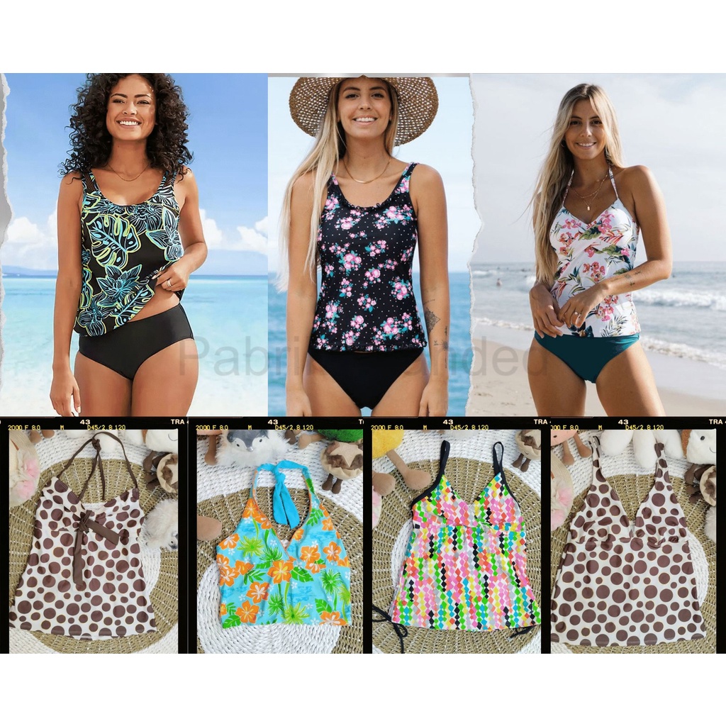 Jual Pabrik Branded Tankini Tangkini Top Bikini Baju Renang Atasan