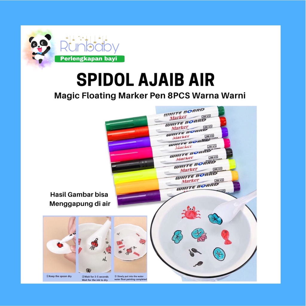 Jual RUN222 SPIDOL NGAPUNG SPIDOL PAPAN TULIS WHITEBOARD MARKER