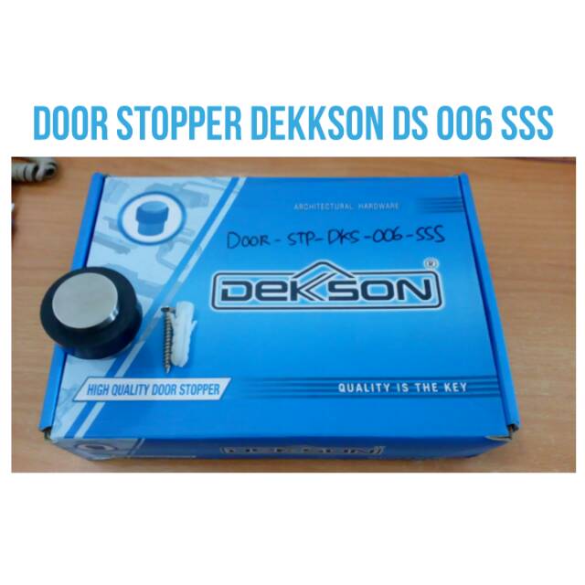 Jual Door Stopper Dekkson Ds Sss Door Stopper Bulat Shopee