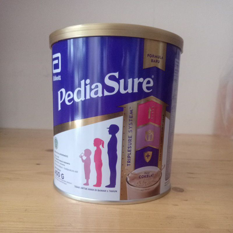 Jual PEDIASURE TRIPLESURE COKLAT VANILA MADU 400G Shopee Indonesia