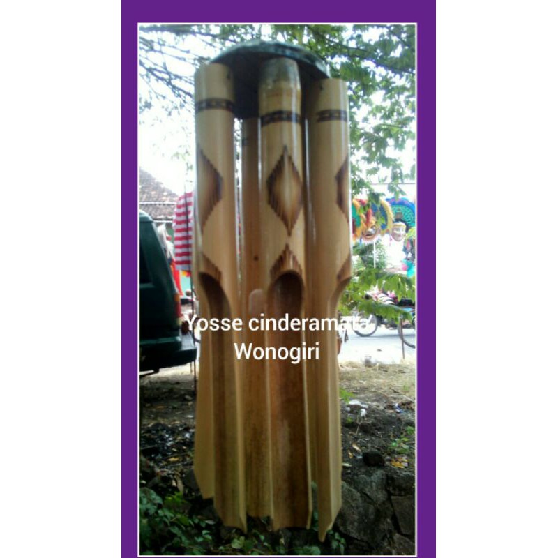 Jual Kluntung Klontong Bambu BATOK Lonceng Tradisional Shopee Indonesia