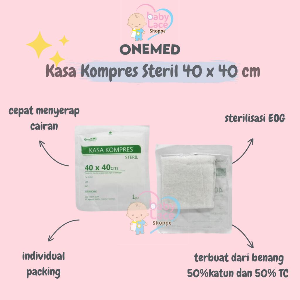 Jual Kasa Kompres Steril X Cm Onemed Pcs Shopee Indonesia