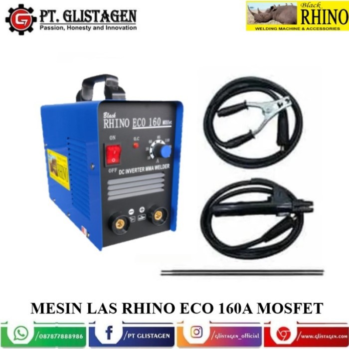 Jual Mesin Las Listrik Travo Trafo Las Inverter Rhino MMA ECO 160A