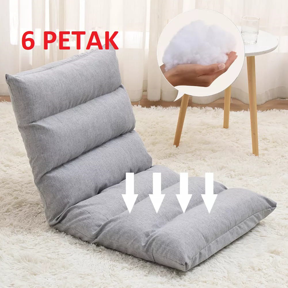 Jual Kursi Lesehan Kursi Lipat Bangku Lesehan Lazy Sofa Bed Shopee