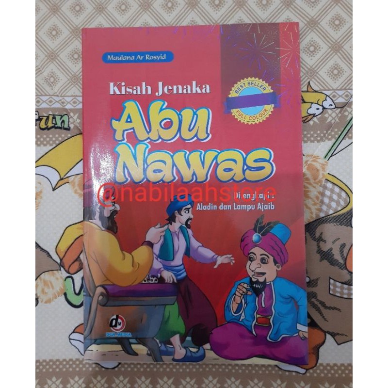 Jual Buku Kisah Jenaka Abu Nawas Full Colour Shopee Indonesia