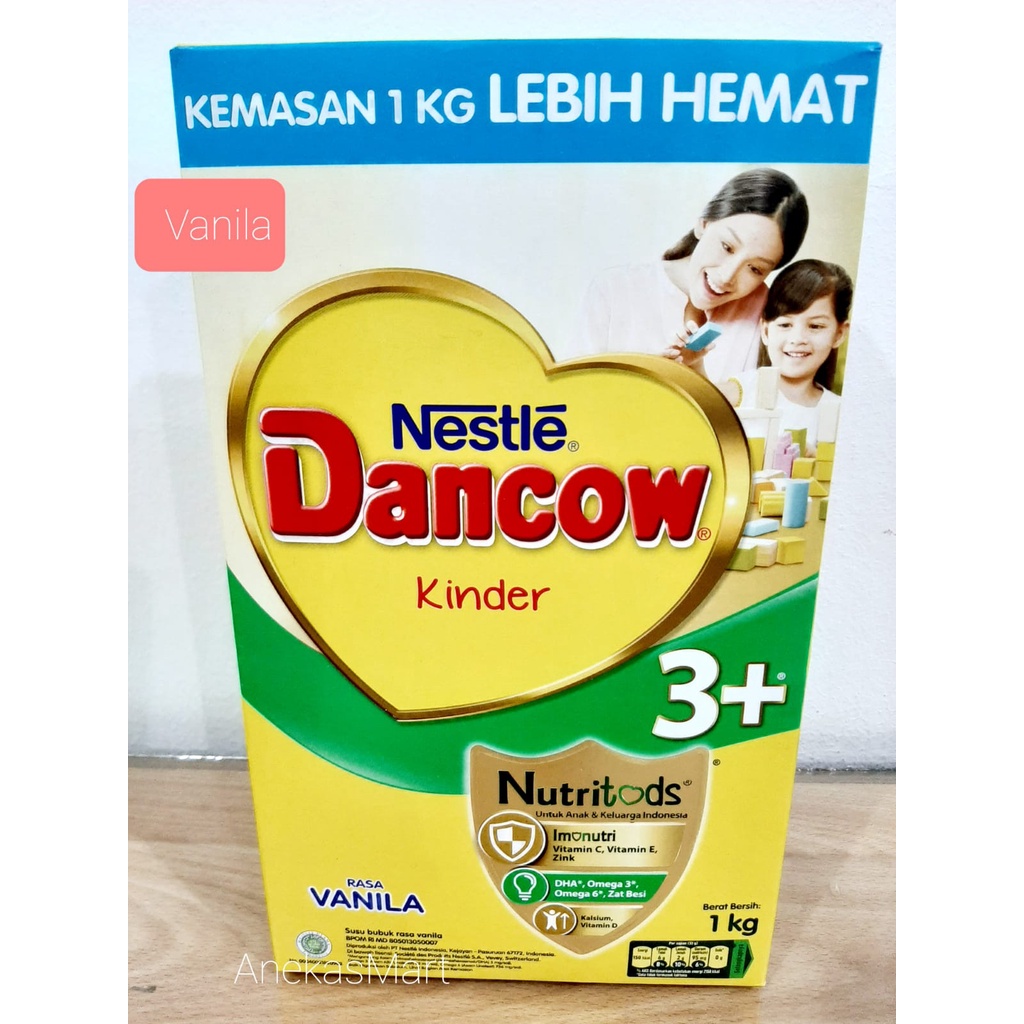 Jual DANCOW 3 Vanila 1kg Shopee Indonesia