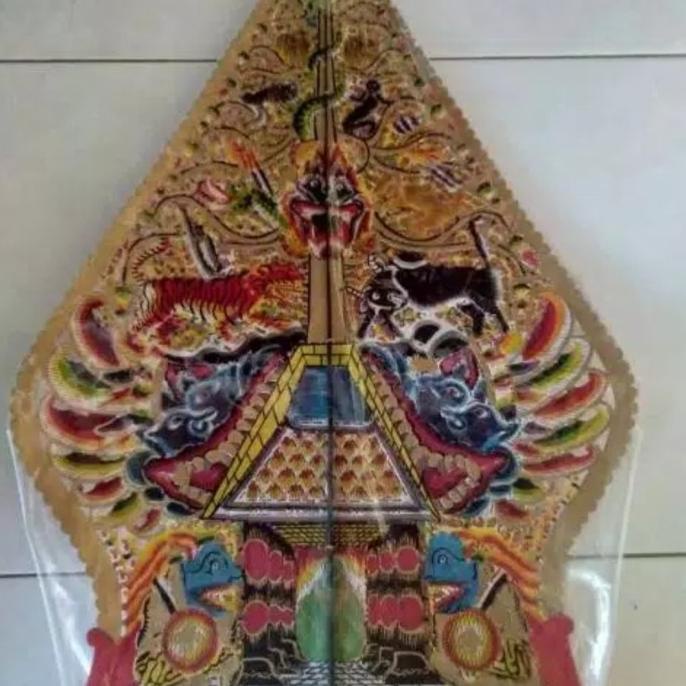 Jual Wayang Kulit Gunungan Kayon Jumbo 80 Cm Shopee Indonesia