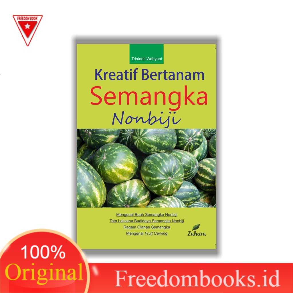 Jual Buku Kreatif Bertanam Semangka Nonbiji Shopee Indonesia