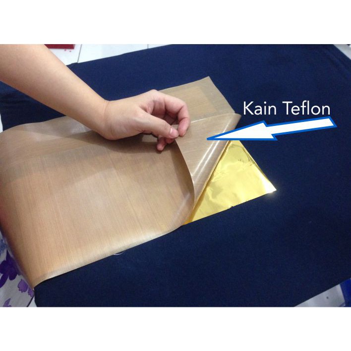 Jual Kain Kertas Teflon Tahan Panas Ukuran 50 X 50 Cm Peralatan