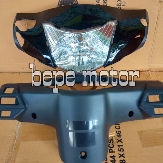 Jual Batok Kepala Depan Belakang Honda Supra Fit New Hitam Plus