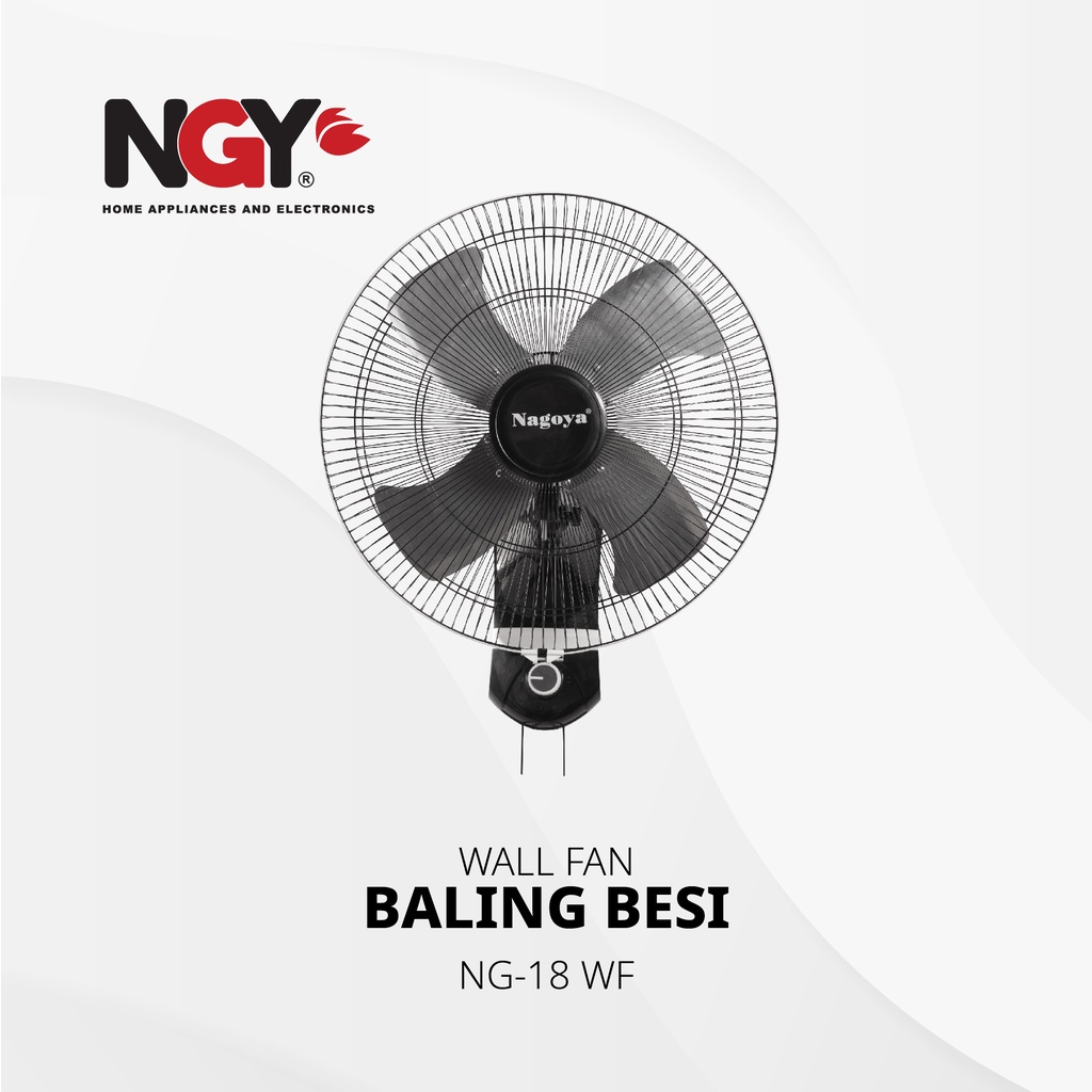 Jual NAGOYA Tornado Wall Fan Kipas Angin Dinding Besi 18 Inch NG