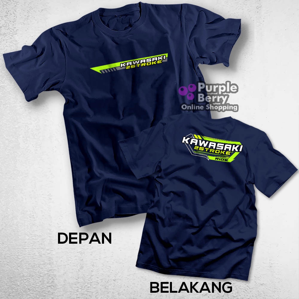 Jual Kaos Kawasaki Stroke Baju Motor Ninja Tak Two Stroke Engine