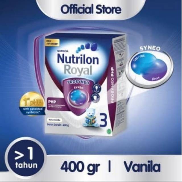 Jual NUTRILON ROYAL 3 PROSYNEO 400GR Shopee Indonesia