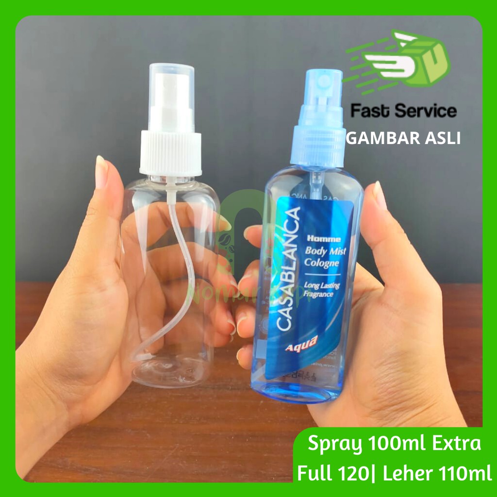 Jual Botol Spray Ml Pet Tebal Bening Oval Extra Ml Leher Ml