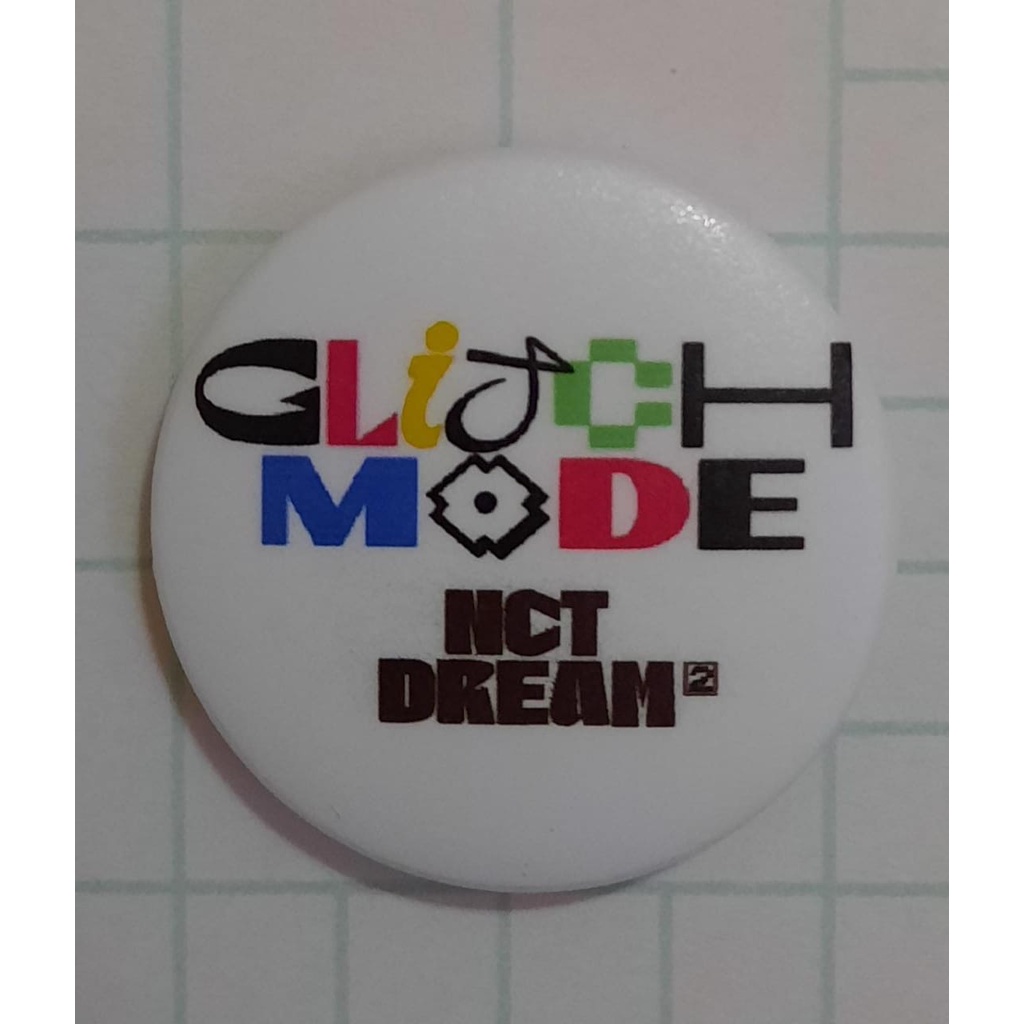 Jual Gantungan Kunci Kpop Nct Dream Album Glitch Mode Pin Peniti Pin