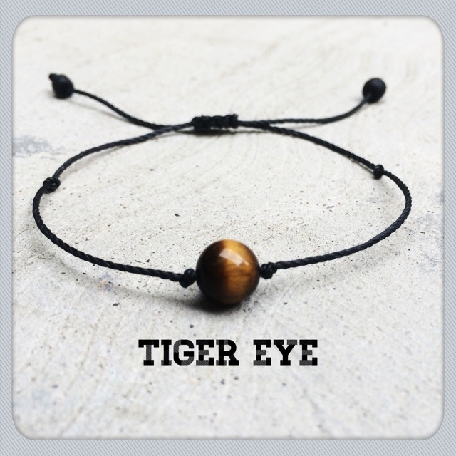 Jual GELANG BATU SIMPEL TIGER EYE BATU BIDURI SEPAH Shopee Indonesia