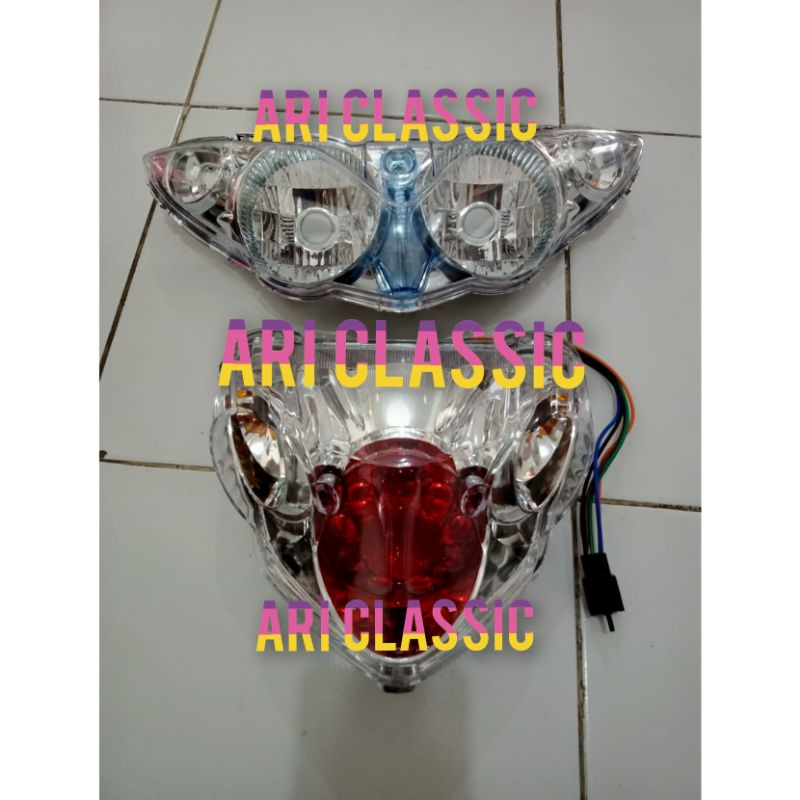 Jual Reflektor Headlamp Lampu Depan Yamaha Z New Burhana Plus Stop Assy