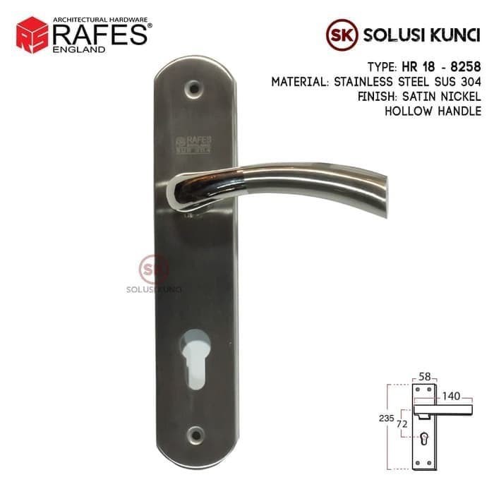 Jual Handle Pintu Plate Rafes England Sus Hr Shopee