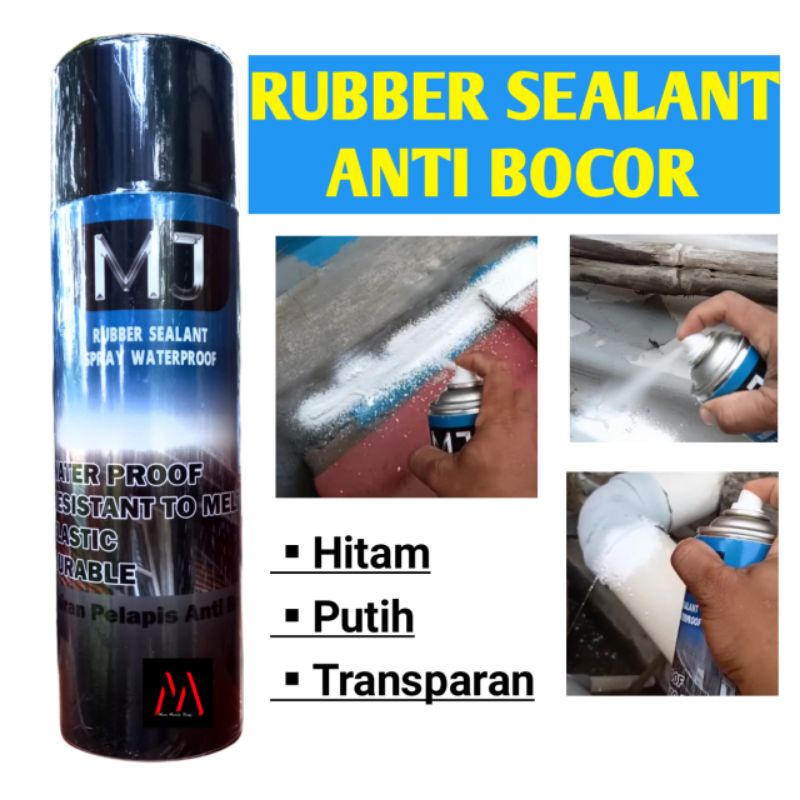 Jual Mj Pelapis Anti Bocor Spray Waterproff Penambal Bocor Atap