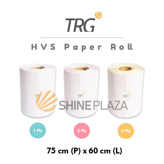 Jual Kertas Struk Kasir Telstruk 75x60 HVS Paper Roll NCR 1 2 3 Ply 75