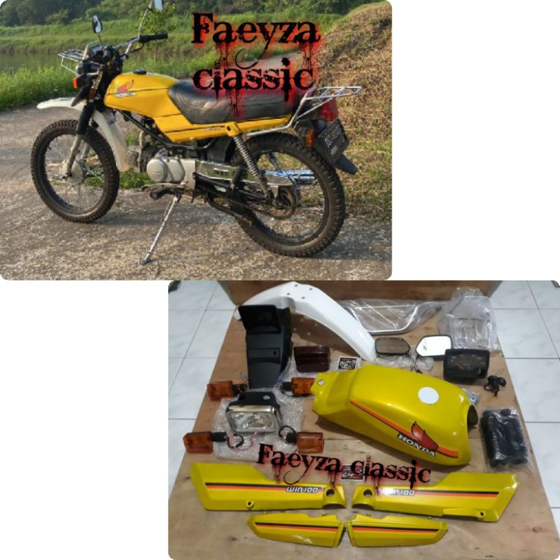 Jual BODY FULLSET HONDA WIN 100 BODI FULLSET KOMPLIT HONDA WIN 100