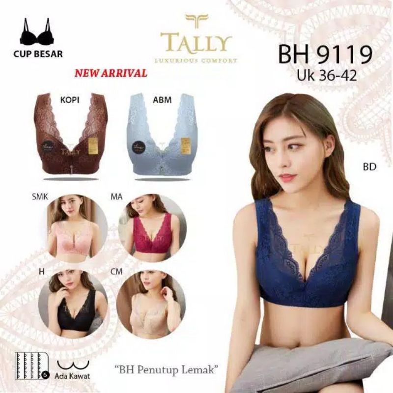 Jual Jual Bh Tally Bra Penekan Pengikat Lemak Ada Kawat Busa Tipis