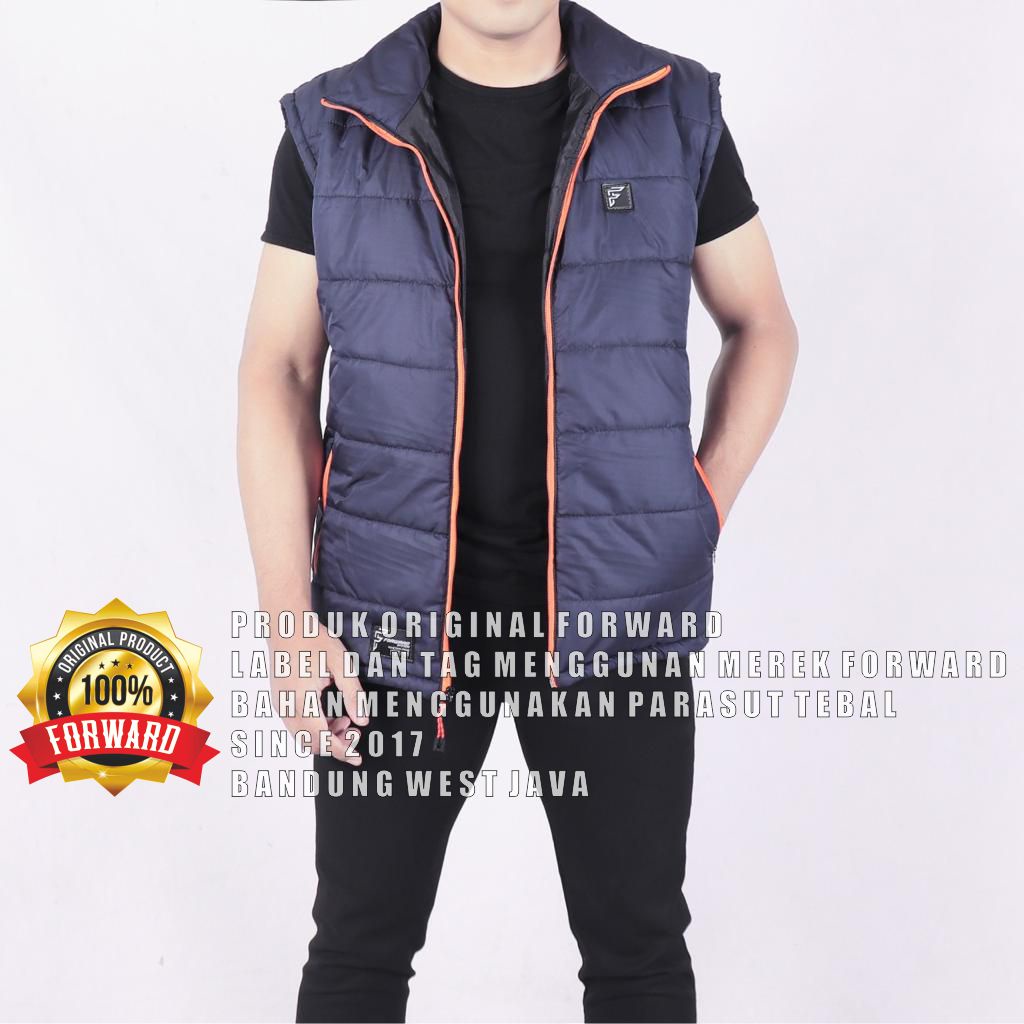 Jual Jaket Rompi Forward Perasut Bodyvest Pria Vest Motor Bikers Murah