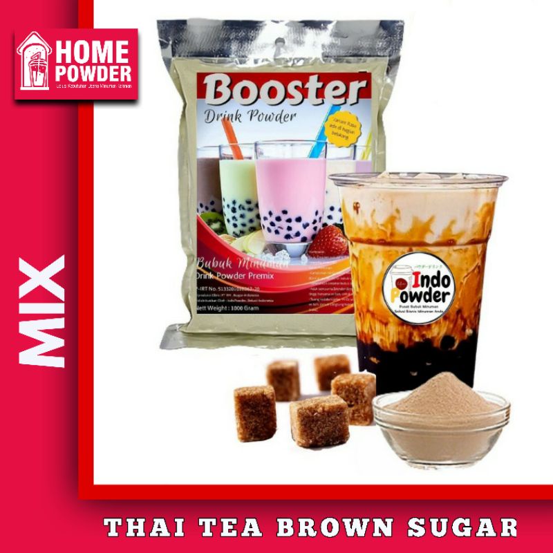 Jual Bubuk Minuman Thai Tea Brown Sugar Kg Minuman Thai Tea Gula Merah