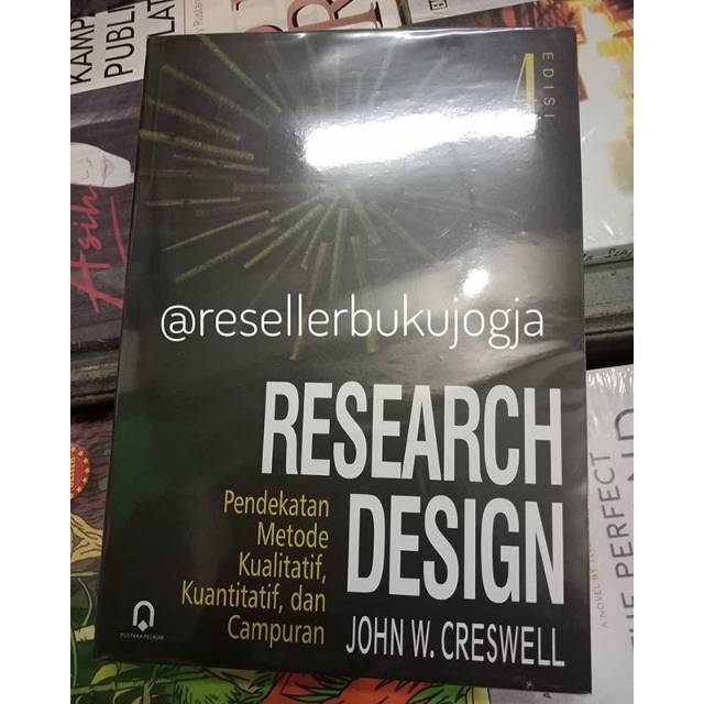 Jual Buku Ori Buku Research Design Pendekatan Metode Kualitatif