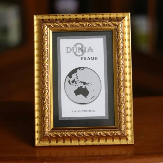 Jual FRAME FOTO FIGURA PIGURA BINGKAI 4R MOTIF GOLD Shopee