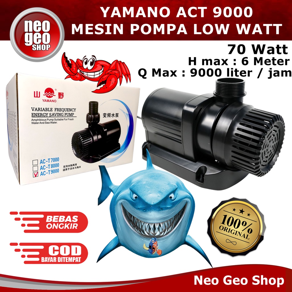 Jual Yamano Act Act T Ac T Mesin Pompa Air Kolam Ikan Low