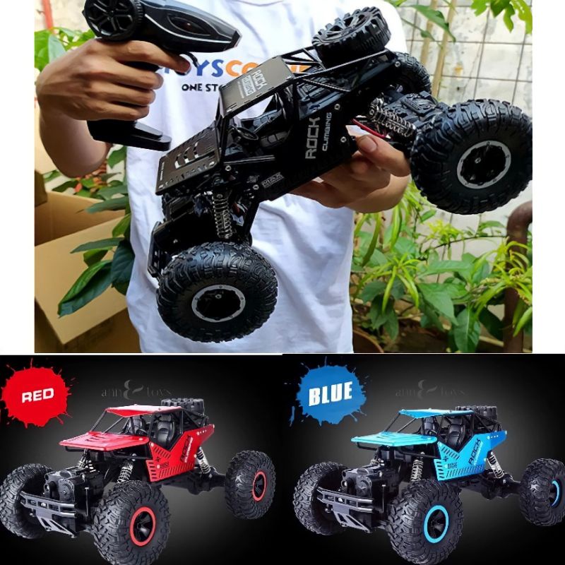 Jual Mainan Mobil Remote Control Besar OffRoad 4 WD Body Metal Mobil