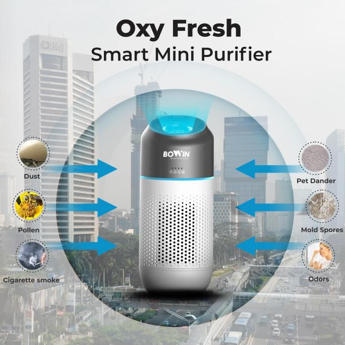 Jual Bowin Air Purifier Oxy Fresh Mini Filter Hepa 13 Karbon Aktif