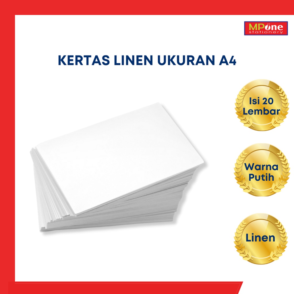 Jual Kertas Linen A F Kertas Linen Putih Kertas Sertifikat