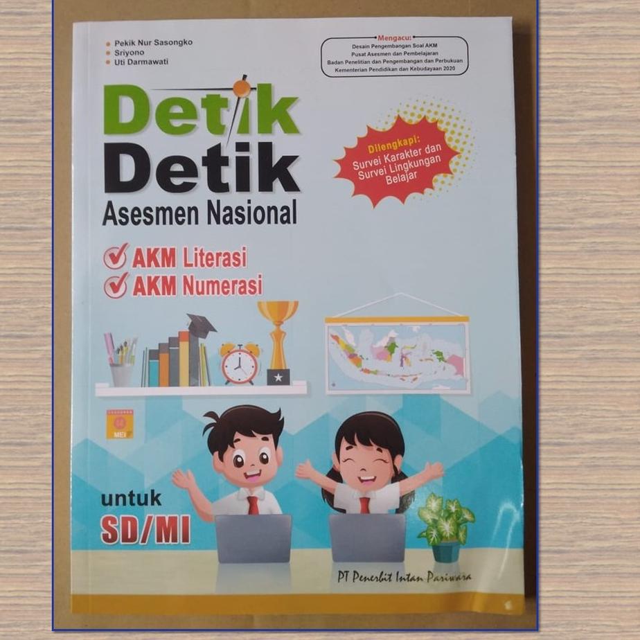 Jual Buku DETIK DETIK ASESMEN NASIONAL SD MI AKM LITERASI AKM