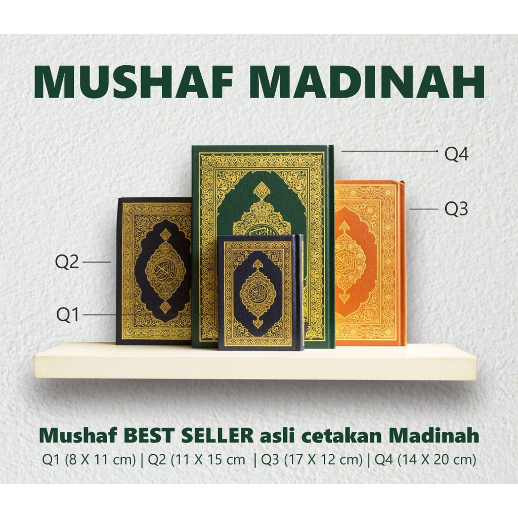 Jual Mushaf Madinah Q Q Q Q Kafi Al Quran Madinah Original