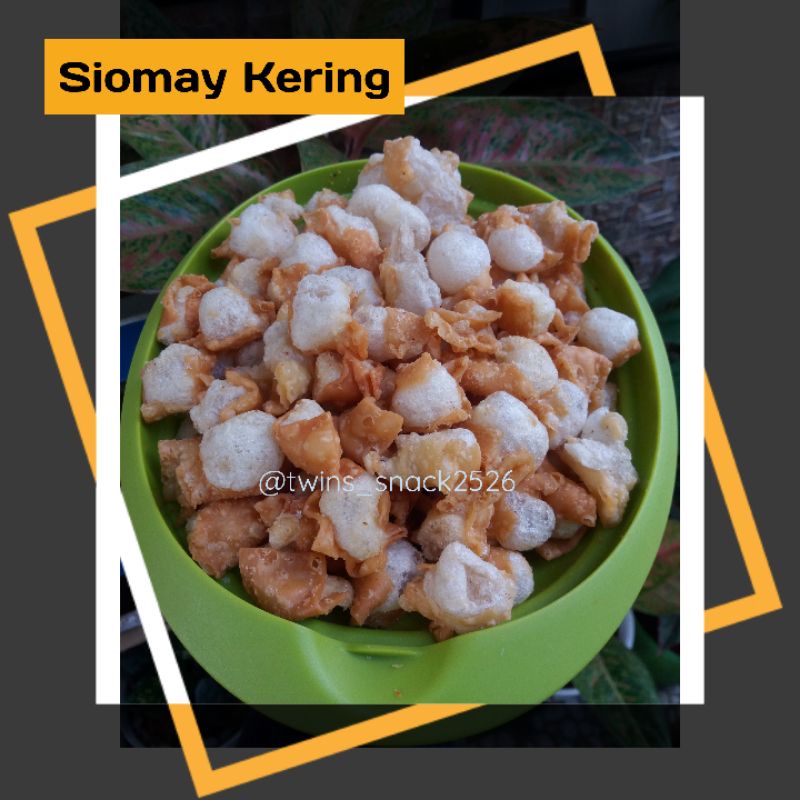 Jual Siomay Mini Kering Cms Kg Enak Dan Renyah Baso Aci Seblak