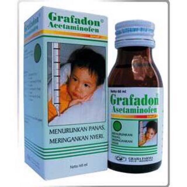 Jual Grafadon Sirup Paracetamol 60 Ml Shopee Indonesia