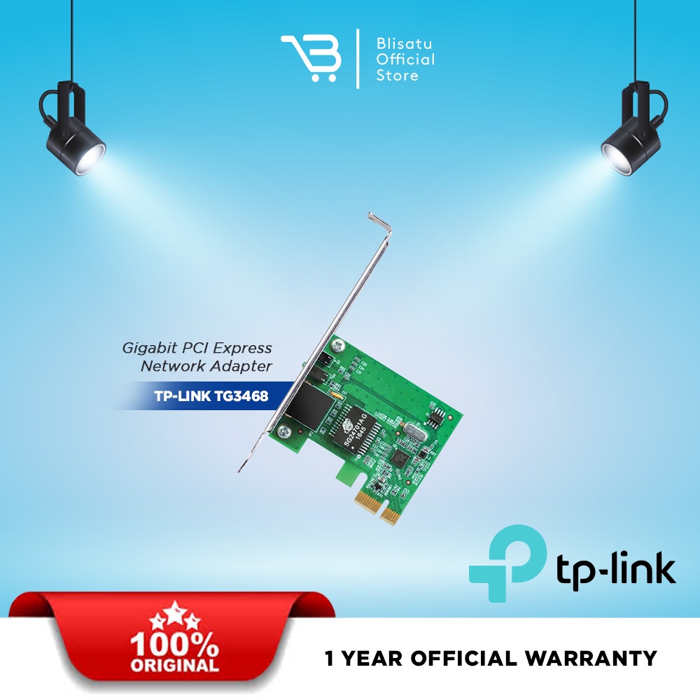 Jual Tp Link Lan Card Tg Gigabit Pci Express Network Adapter