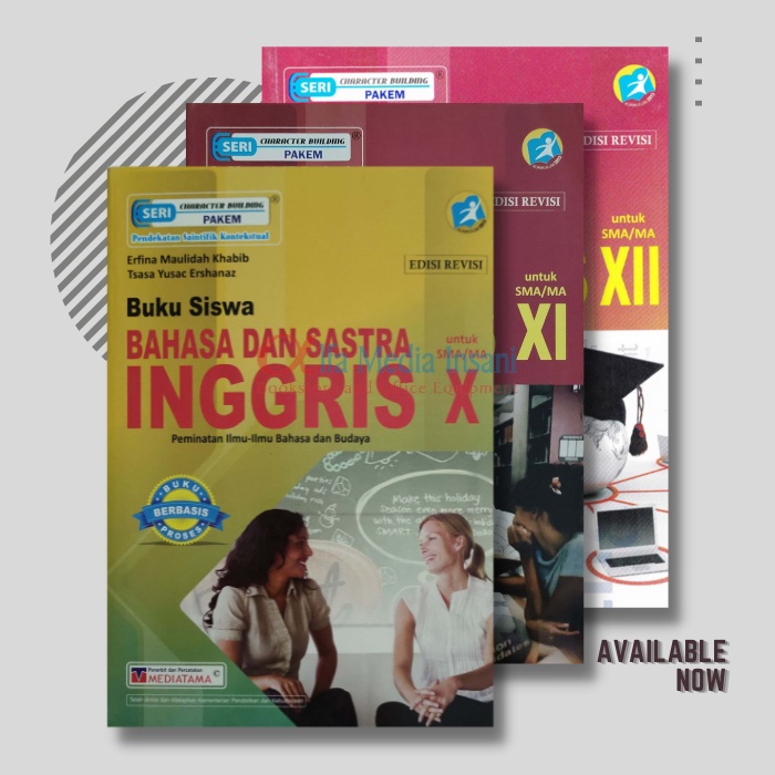 Jual Buku Peminatan Siswa Bahasa Dan Sastra Inggris Kelas 10 11 12