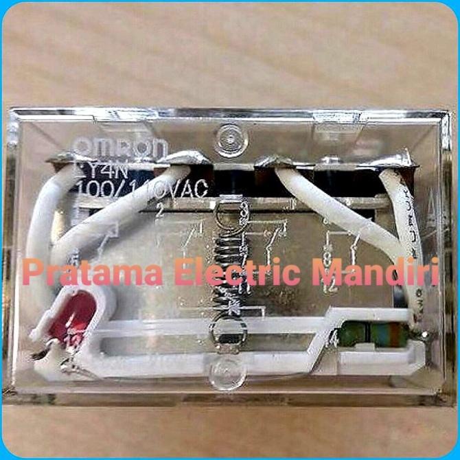 Jual OMRON ORIGINAL Relay LY4N 100 110V 100 110VAC 100VAC 110VAC 10A 14