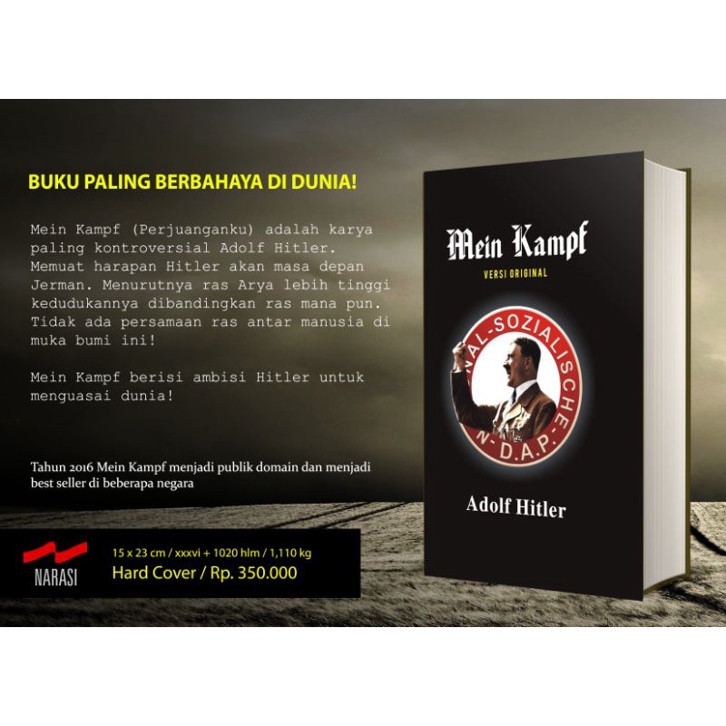 Jual Mein Kampf Versi Original Adolf Hitler Shopee Indonesia